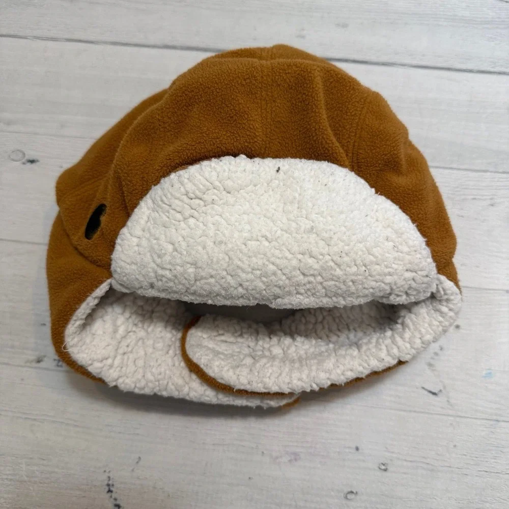 Carhartt infant toddler fleece Sherpa trapper winter hat with name